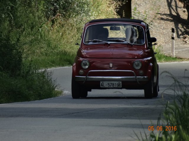 Fiat 500 in prova speciale (Cassine 2016)